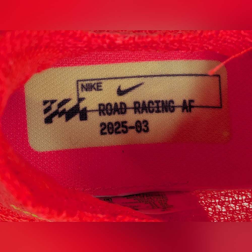 Nike Zoom Fly 6 Bright Crimson Lime Blast FD8315-600 Size 6 - Picture 6 of 9